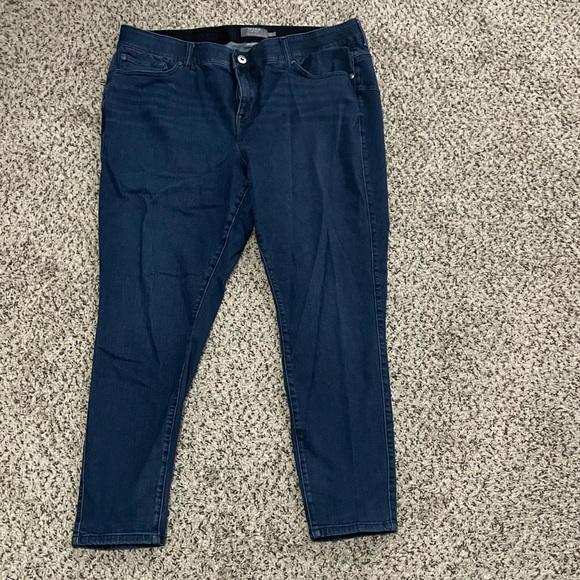 TORRID Bombshell Skinny Premium Stretch Dark Wash Jeans Size 22R - Picture 4 of 9